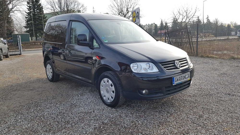 VW Caddy LIFE 1.4 Benz 80KM Klimatyzacja Sprowadzony Gwarancja