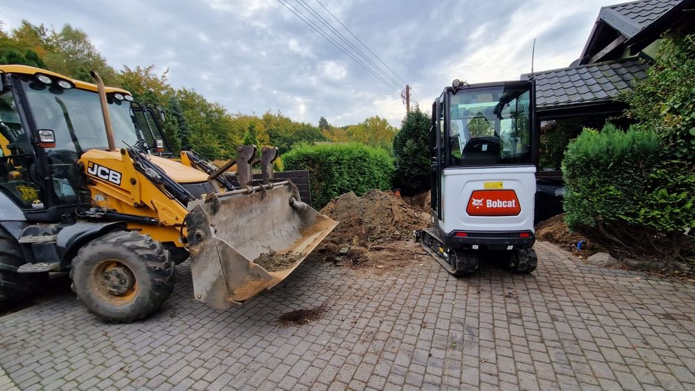 Usługi minikoparka