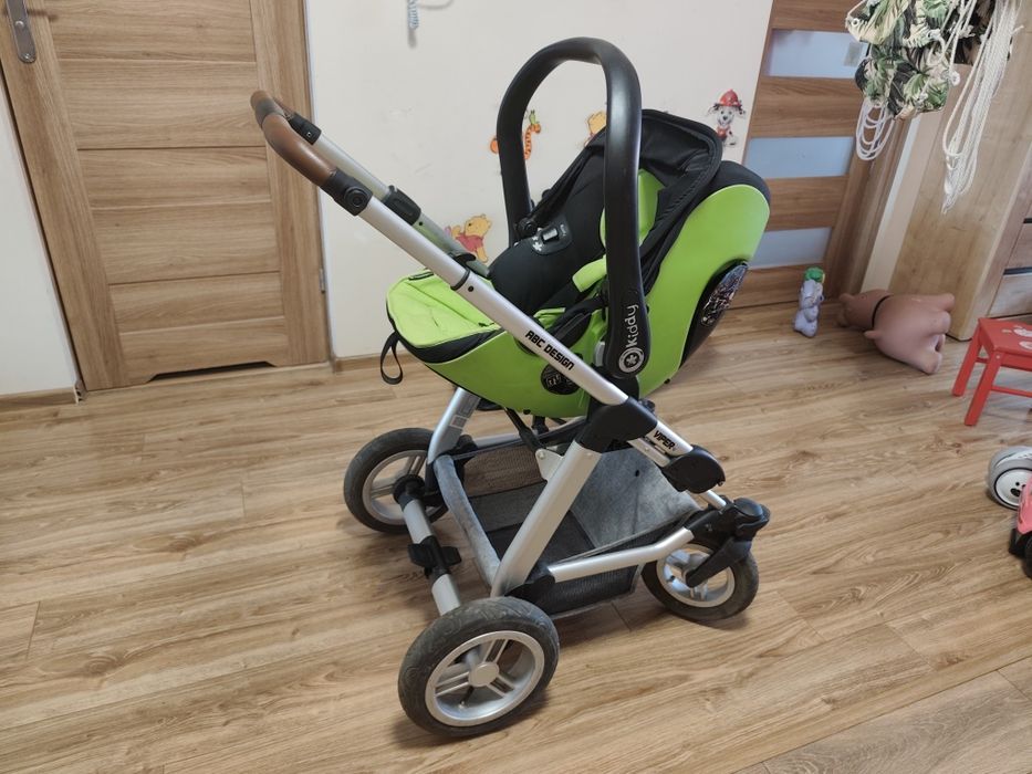 Wózek ABC Design Viper 4R + Fotelik Kiddy PRO 2