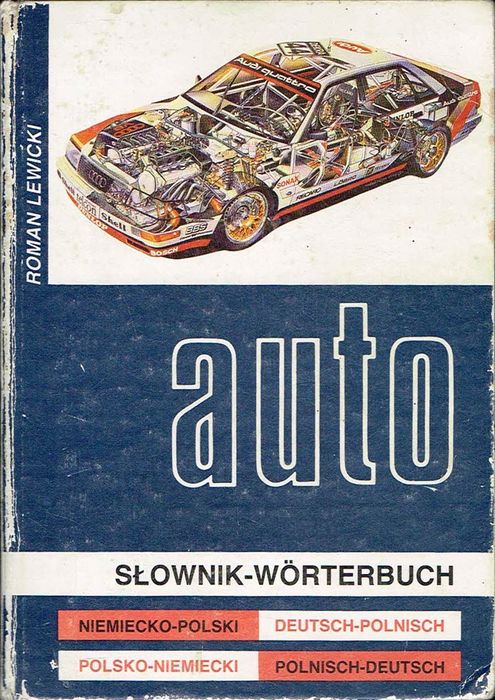 Auto Słownik Niemiecko-Polski Polsko-Niemiecki Roman Lewicki