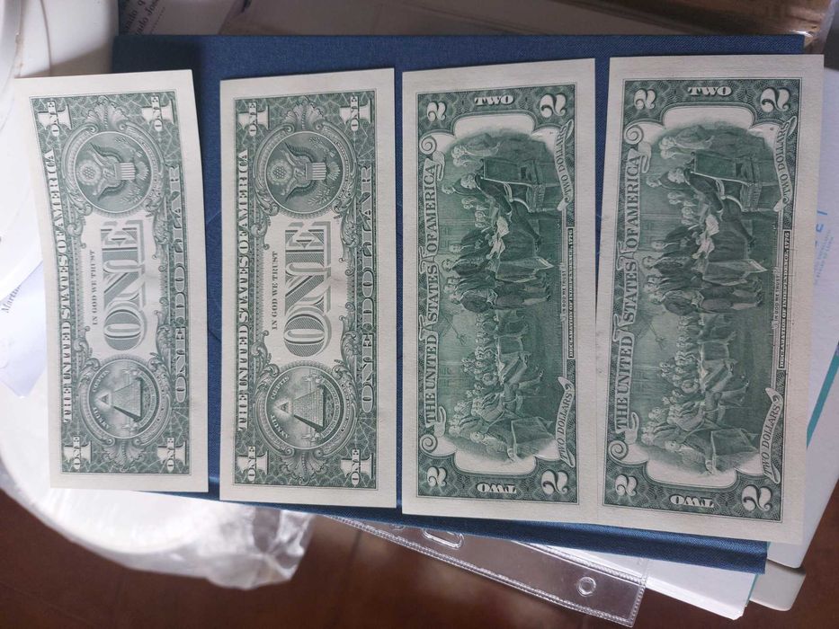 Notas de 2 Dólares USA