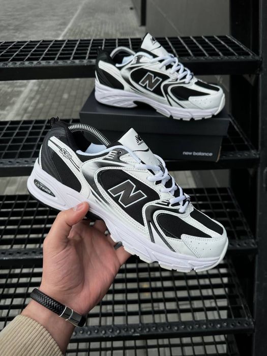 ТОП! Кросівки New Balance 530 White Black 41 42 43 44 45