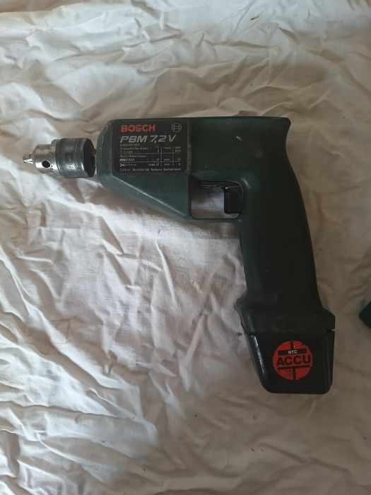 Антикварная Дрель акумуляторный шуруповерт BOSCH PBM 7.2V 1990х