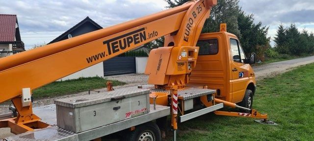 Wynajem zwyżki 25m do 30 m - podnośnik koszowy