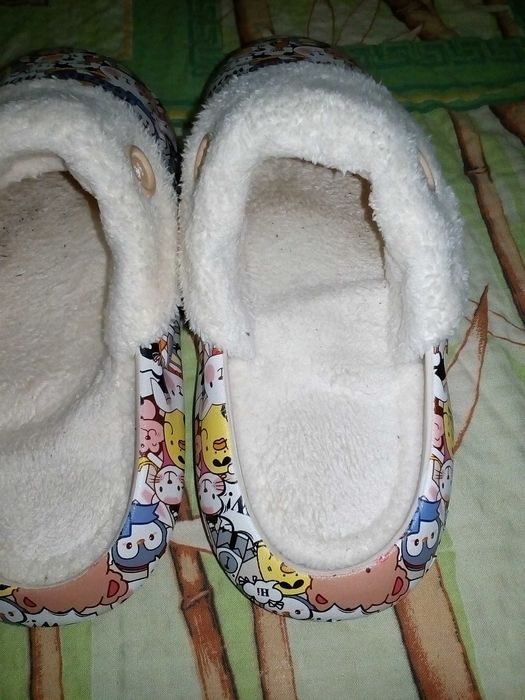 crocs женские кроксы утеплённая моделька  270 мм, 40-41 см (Б.У)