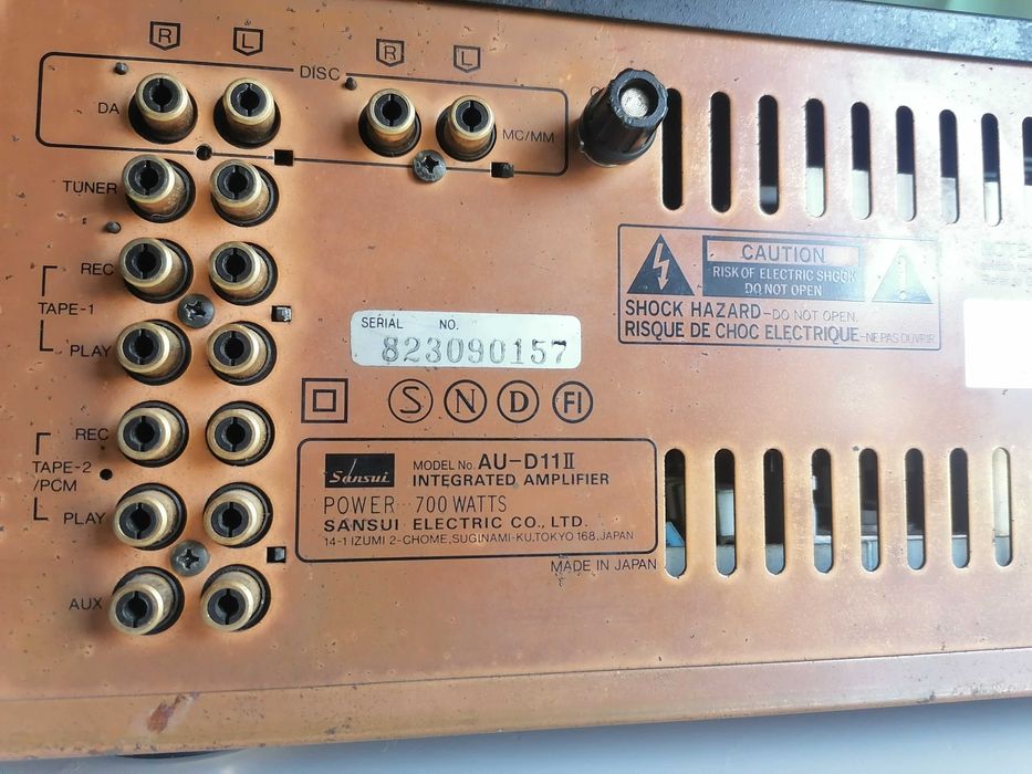 SANSUI AU-D11 Mkii (Irrepreensível)