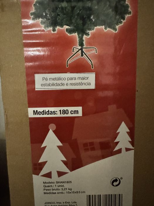 Arvore de Natal 180cm