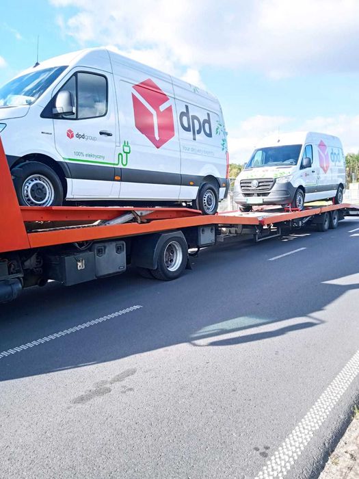 Transport SAMOCHODÓW  Osobowych i Busów Niemcy Holandia Europa LAWETA