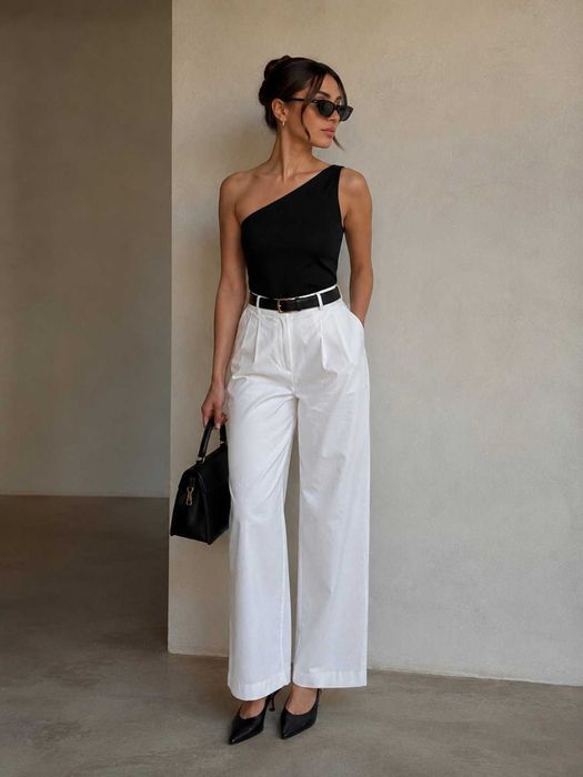 Брюки жіночі, літні,  бавовна. Брюки Weekеnd MaxMara.