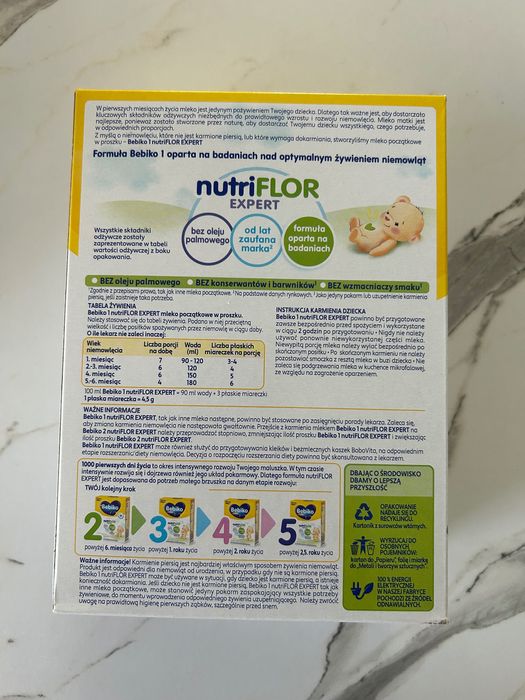 Bebiko mleko w proszku