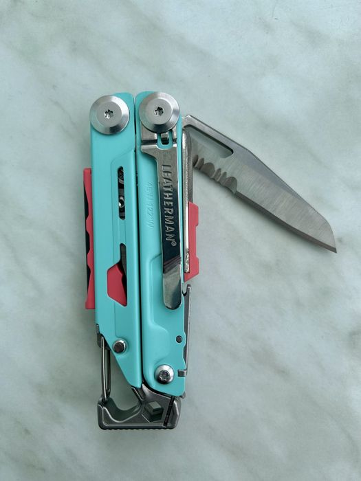 Мультитул Leatherman Signal Aqua Silver!