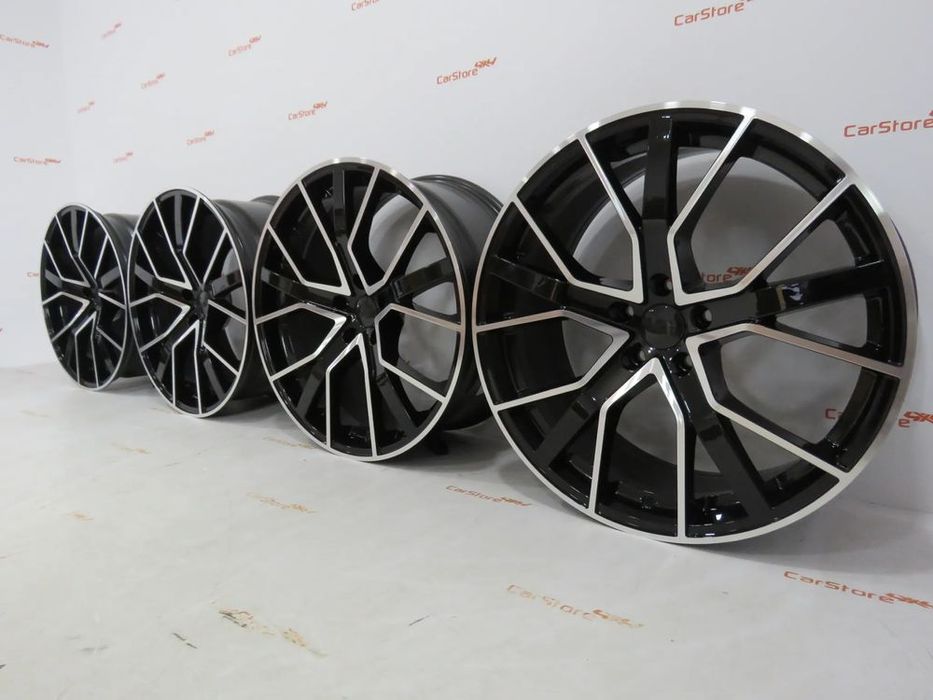 Jantes Look Audi RS6 19 x 8.5 et45 5x112 Pretas/ Polidas