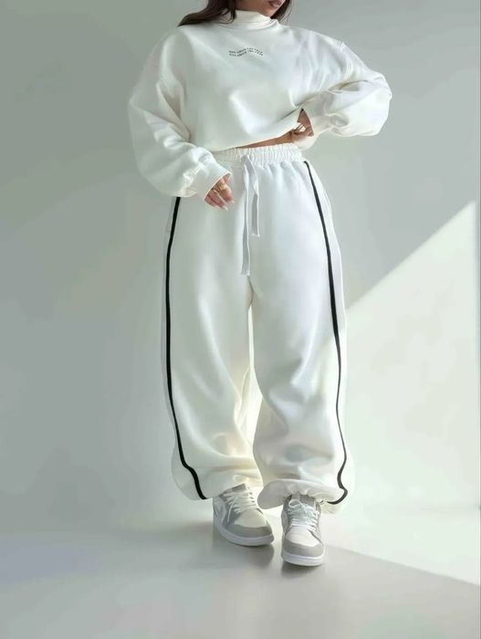 Супер круті широкі штани на флісі