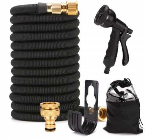 Wąż Ogrodowy 8w1 8-22m + ZŁĄCZKI