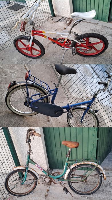 Conjunto 3 bicicletas antigas