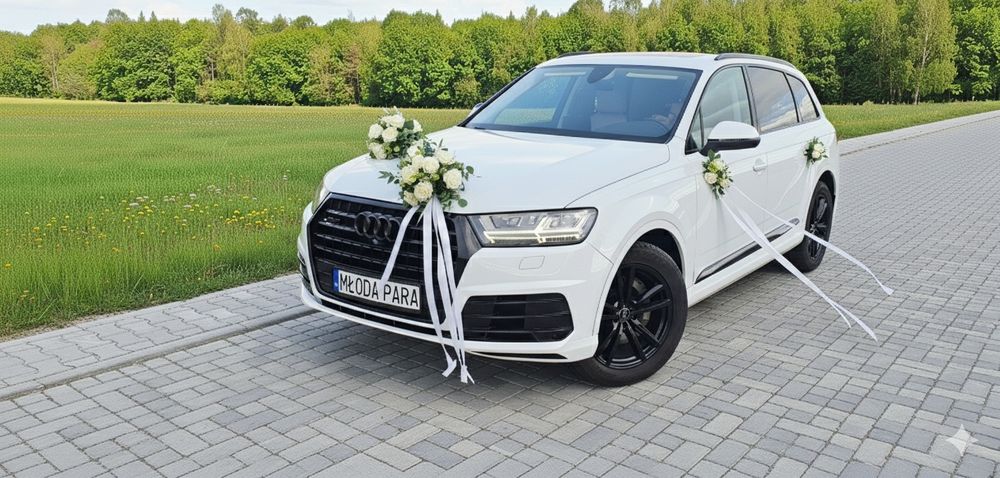 Auto do ślubu\Samochód na wesele\ Audi Q7