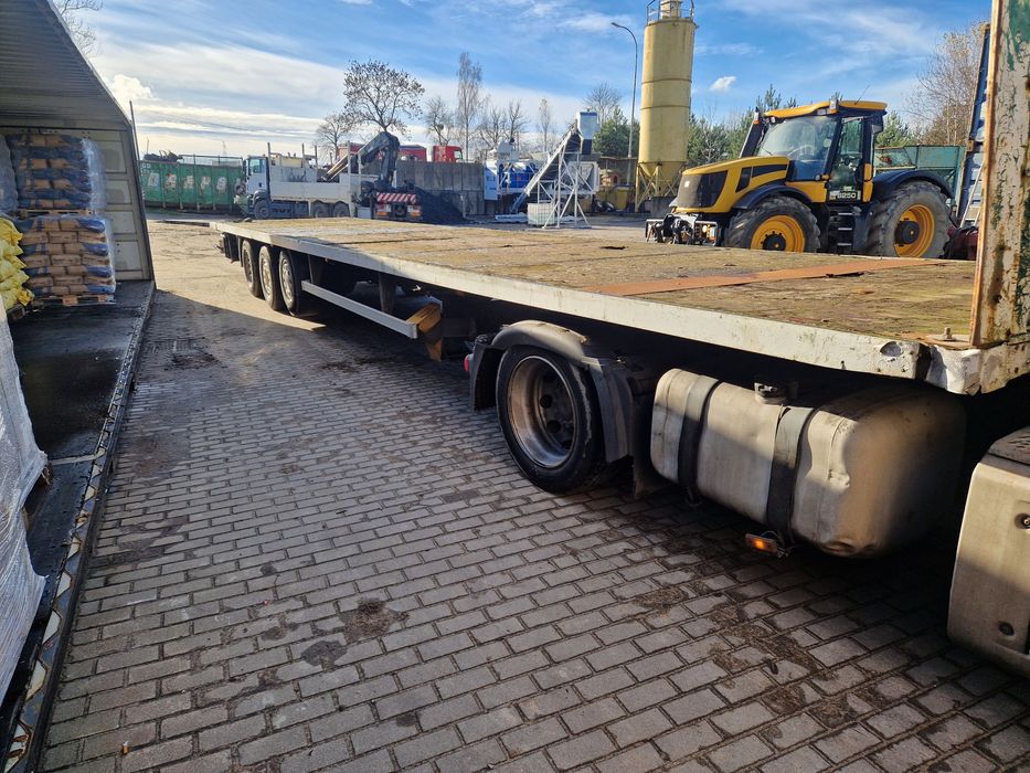 Naczepa Spier os podnoszona platforma zamiana