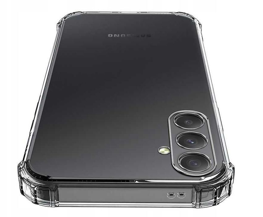 Etui do Samsung Galaxy S24+ Plus ANTI-SHOCK CASE PLECKI +Szkło 9H nowe