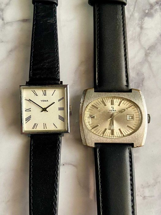 Relógios Yema Corda Manual e Automático (Precisam de Revisão)