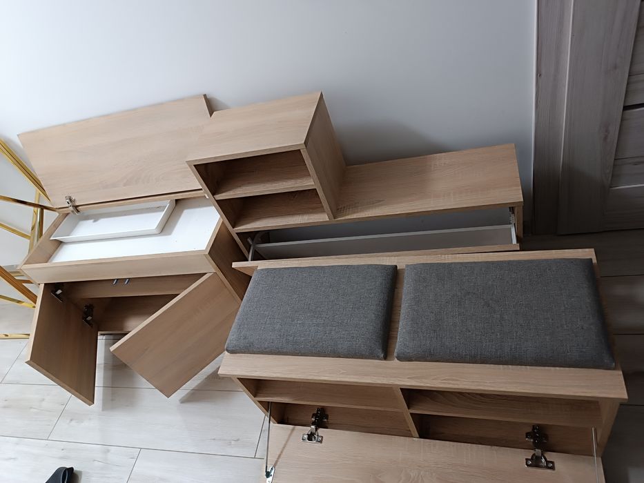 Meble szafki na buty 3 szt