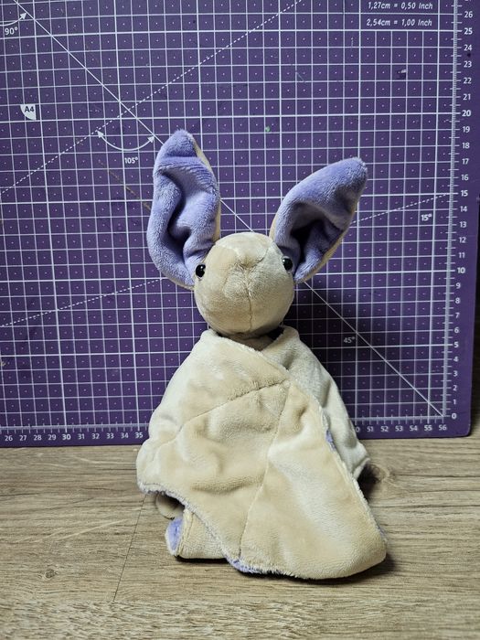 Handmade pluszowy nietoperz