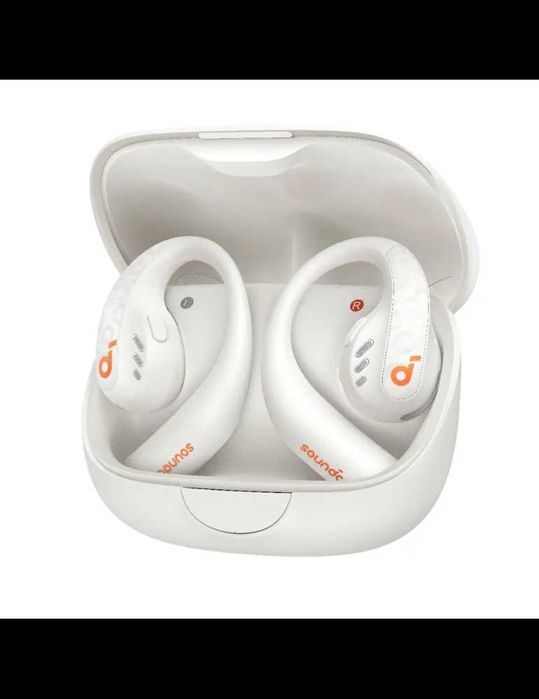 Słuchawki BT SOUNDCORE AEROFIT PRO WHIT LDAC Open Air Hi-Res 24Bit /96kHz Sportowe nawet do 14 godzin na jednym ładowaniu