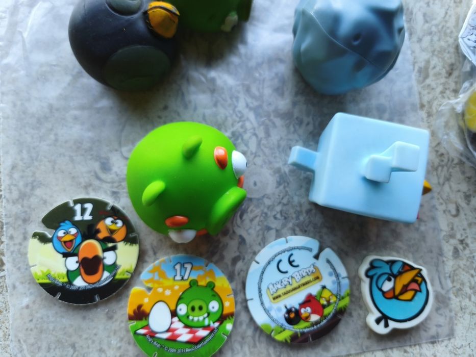 Angry Birds - conjunto de objetos