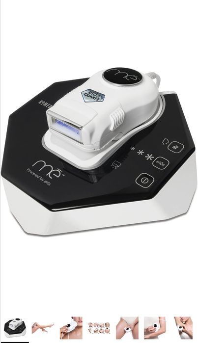 Depiladora unisex Me Elos Super Touch 300K, IPL + RF, cor preta