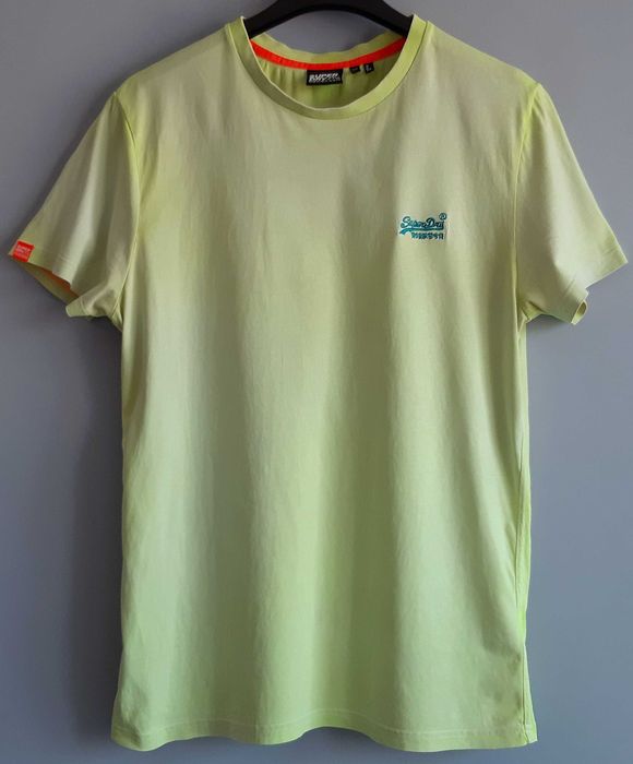 Limonkowy T-Shirt Superdry