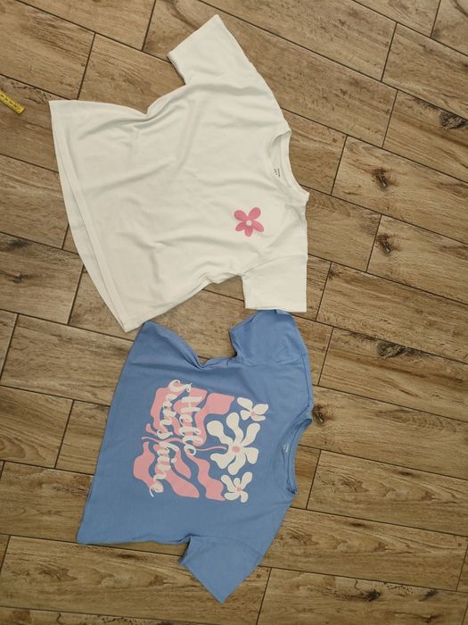 T-shirt koszulka 2 sztuki na 164cm bawełniane