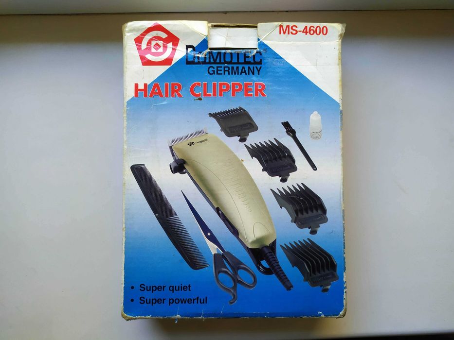Машинка для стрижки Domotec Germany MS-4600 Насадки 3 6 9 12мм