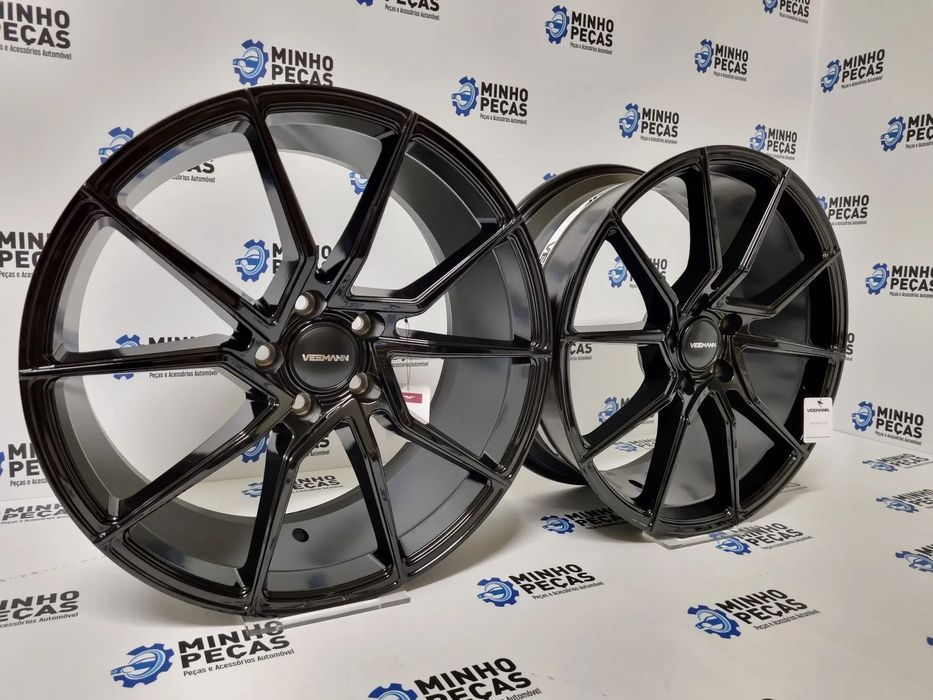 Jantes Veemann (V-FS52) em 19 (5x112) Preto Brilho