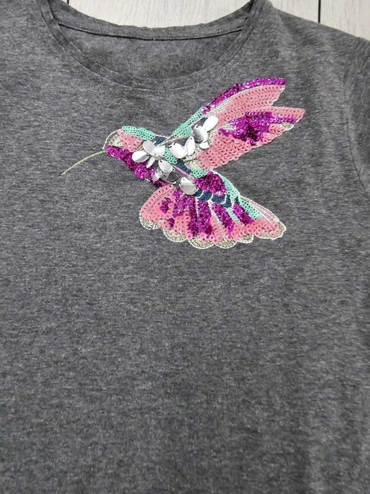 Koszulka z ptakiem r.116