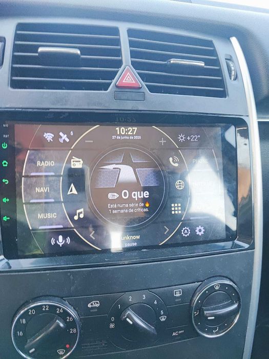 Rádio de Carro 9" Android 14.0 Auto Rádio 4GB+64GB