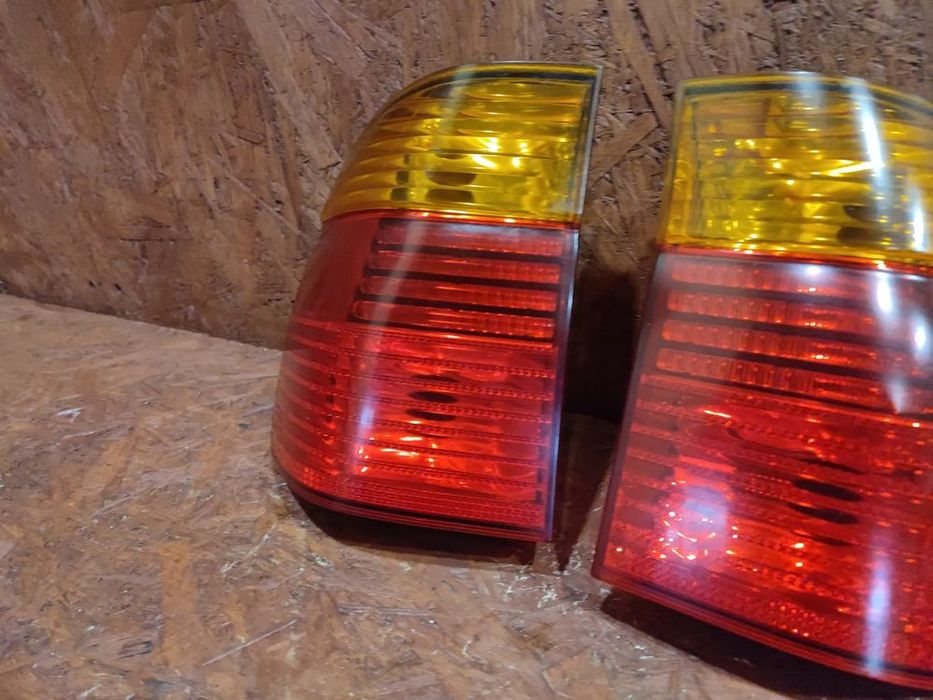bmw e39 touring oryginalne lampy tył led / poliftowe diodowe pomarań