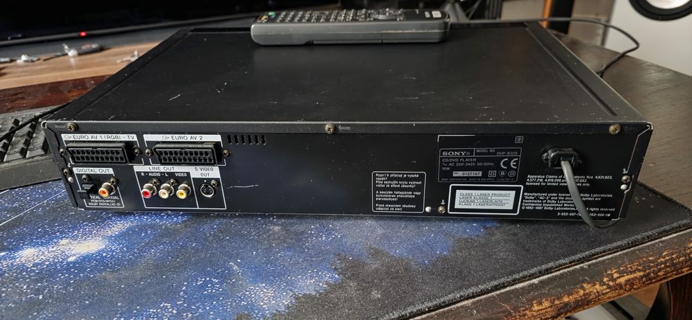 Sony dvp s 325 dvd cd video cd