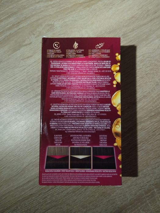 Farba do włosów Chocolate brown 750 Schwarzkopf