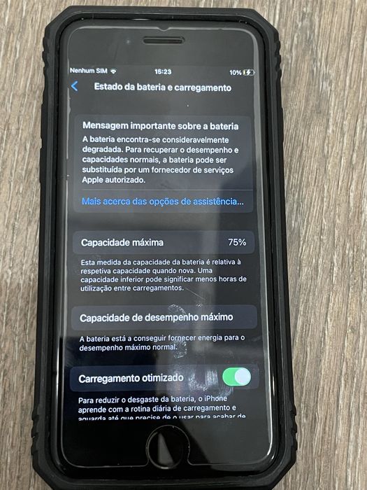 iPhone 8 64 gb com capa
