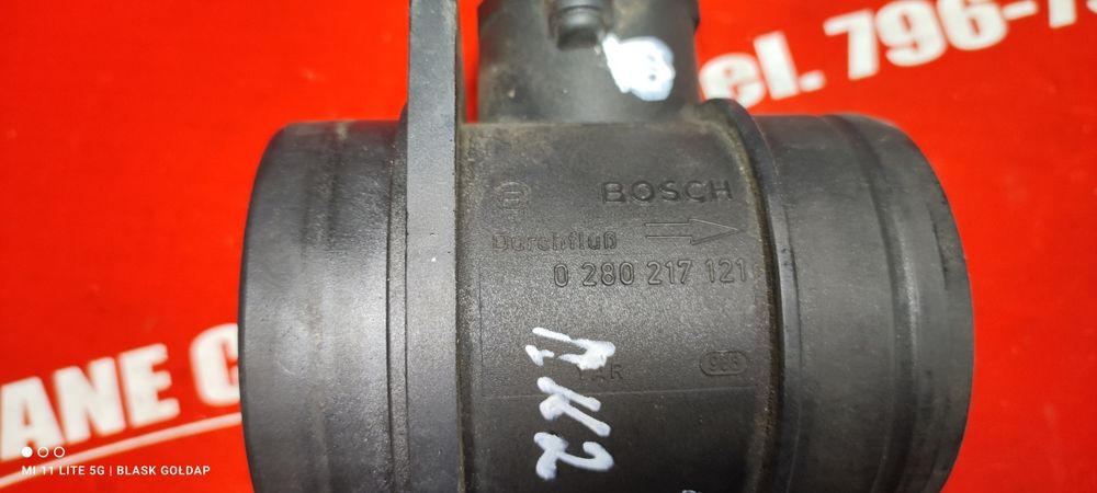 Przepływomierz Masowy Powietrza VW Sharan MK2 1.9 115 KM 2001 Gołdap