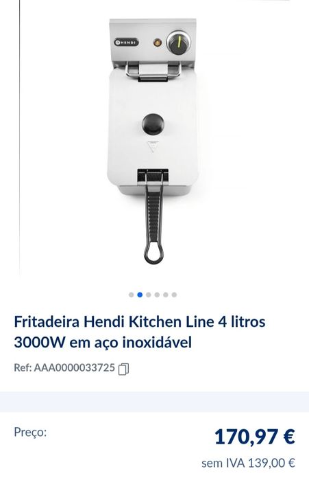 Fritadeira hendi 4L