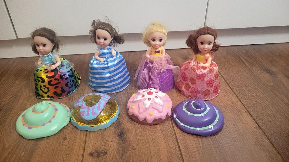LALKA Cupcake Laleczka babeczka 4 szt