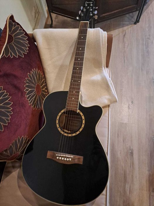 Guitarra Tenson Grand Auditorium GA10-CE (Preta)