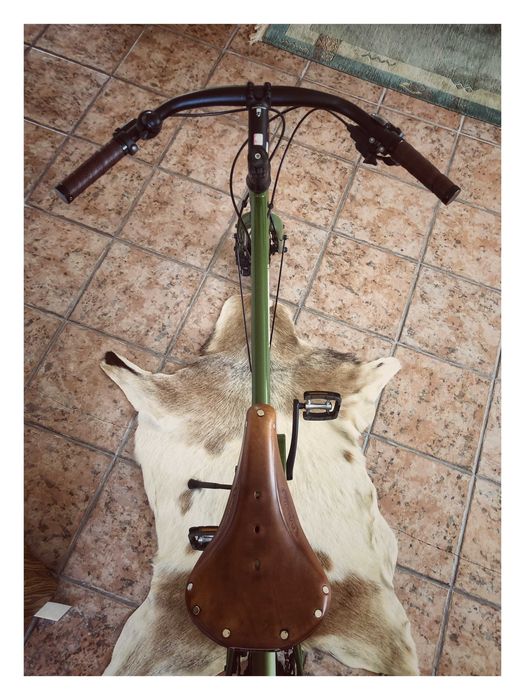 DIAMANT 131 NEO Retro Vintage rower na 131 lecie marki BROOKS