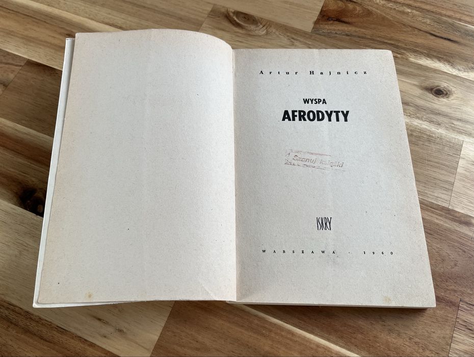 Wyspa Afrodyty Artur Hajnicz