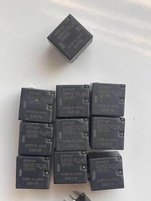 Реле Omron G8ND-2UK G8ND 12VDC  Japan оригінальне BMW Renault Mercedes