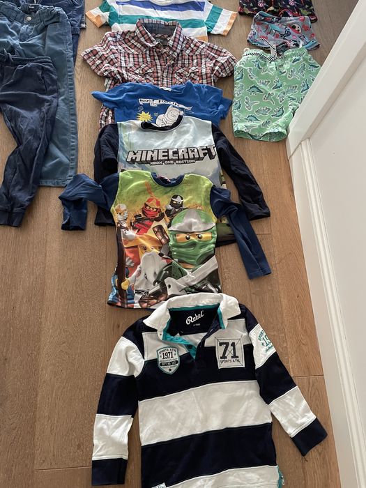 Mega paka 4-5-6 lat na 114-128 , 20 sztuk