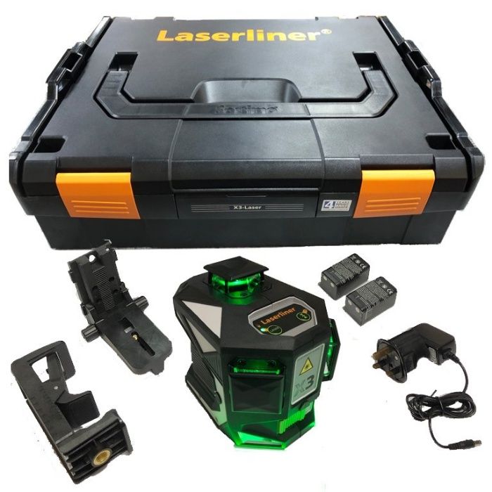Nível Laser de cruz auto-nivelamento LASERLINER X3-Laser Pro