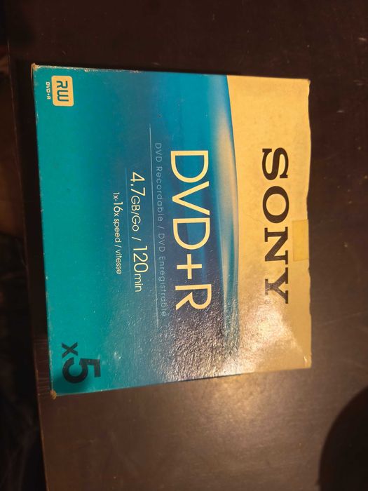 Sony Cd-recorde DVd-r caixas de 10