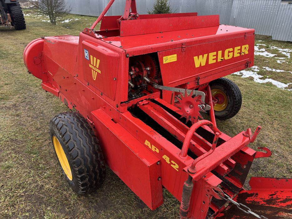 Пресс-подборщик Велгер WELGER AP42 (AP430-400) Прес підбирач тюкопрес