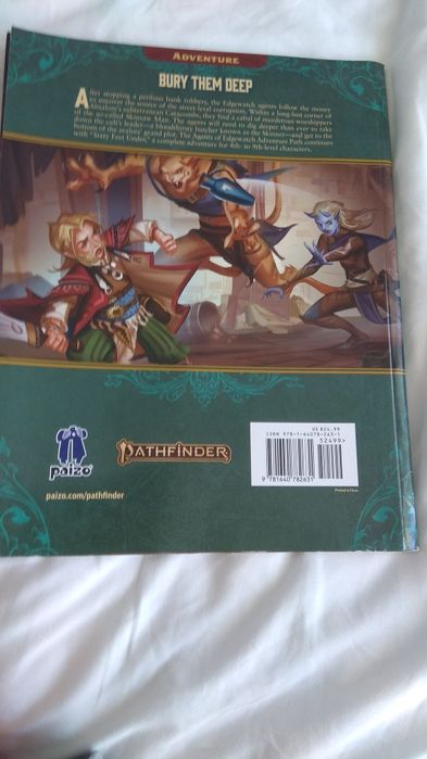Pathfinder Agents of Edgewatch Adventure Path Sixty Feet Under M Sayre